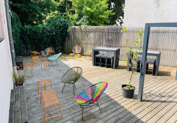 espace de coworking avec terrasse a bordeaux